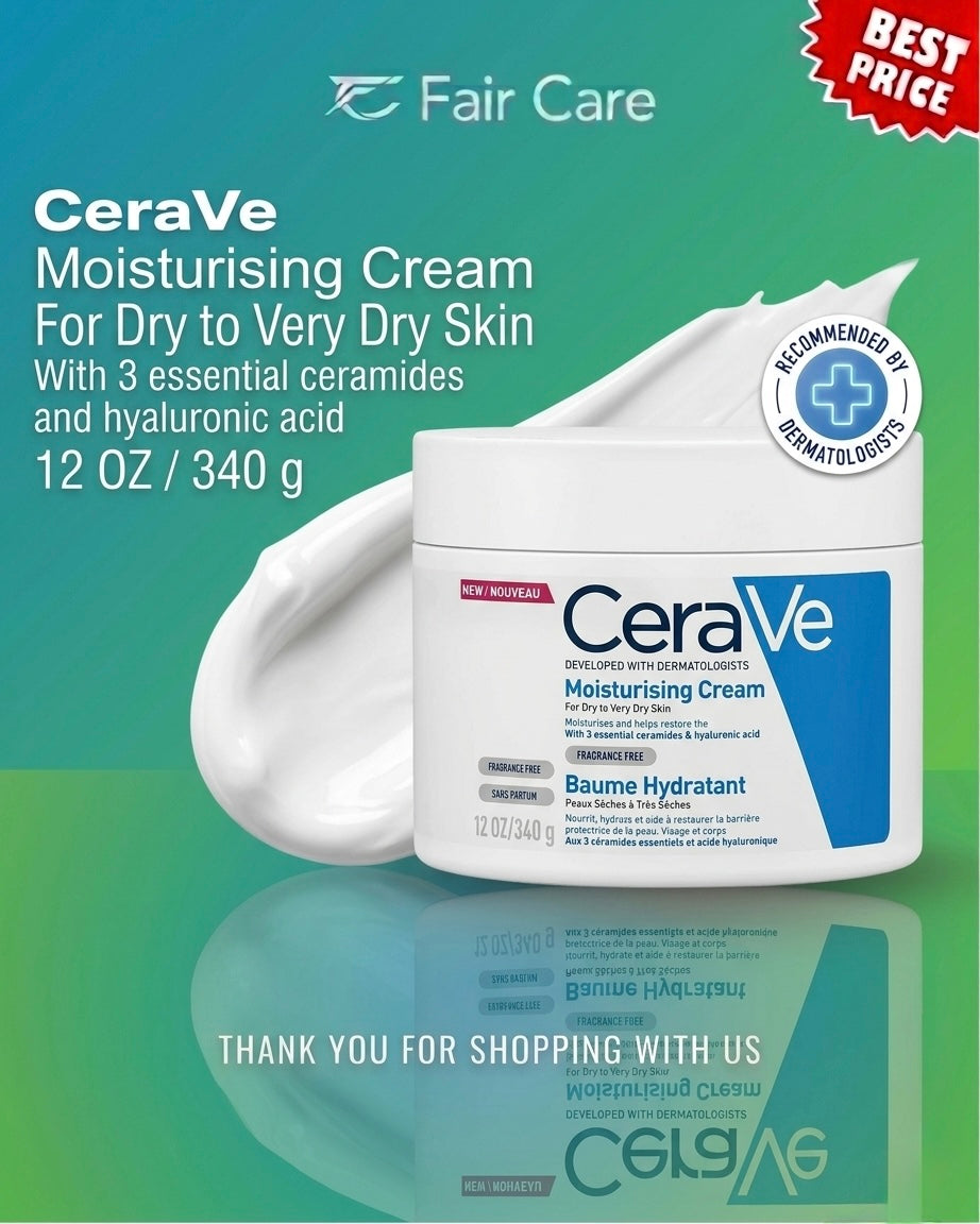 CERAVE MOISTURISING CREAM 340g