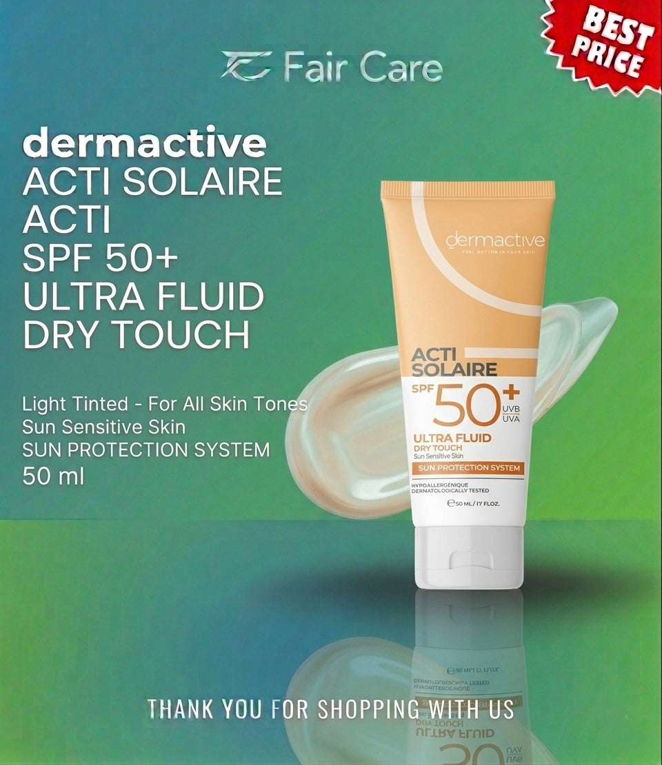 DERMACTIVE ACTI-SOLAIRE 50+ ULTRA FLUID 50ml