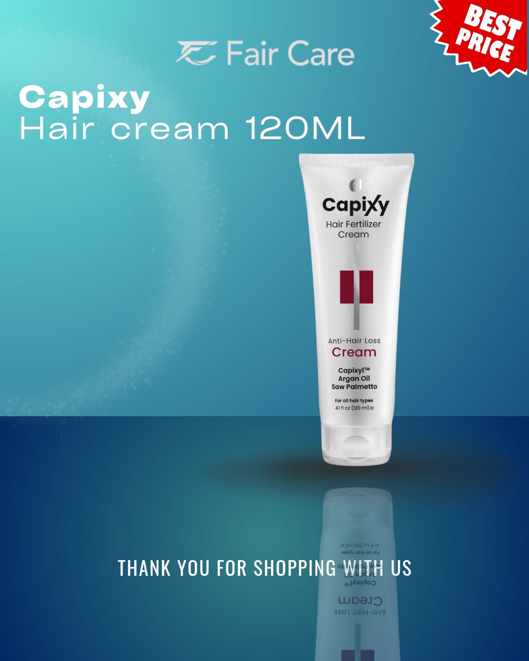 Capixy hair cream 120ml