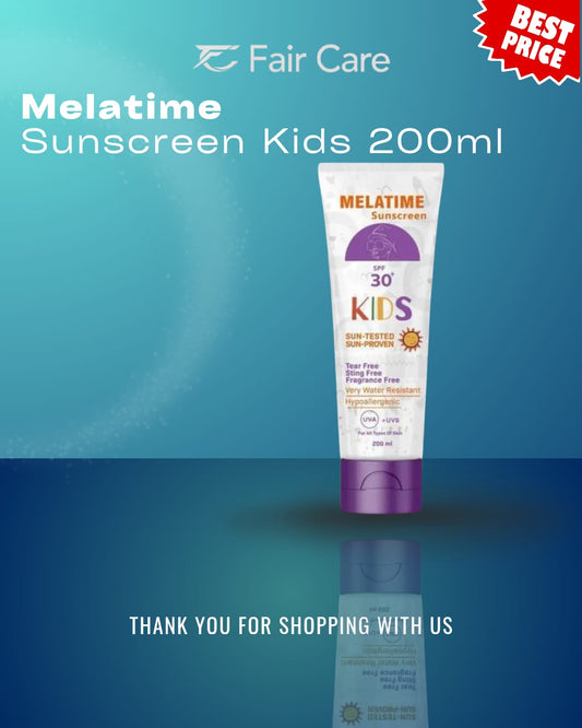Melatime sunscreen kids (200ml)