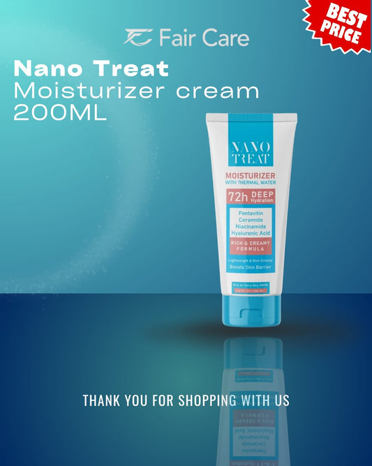 Nano treat moisturizer cream (200 ml)