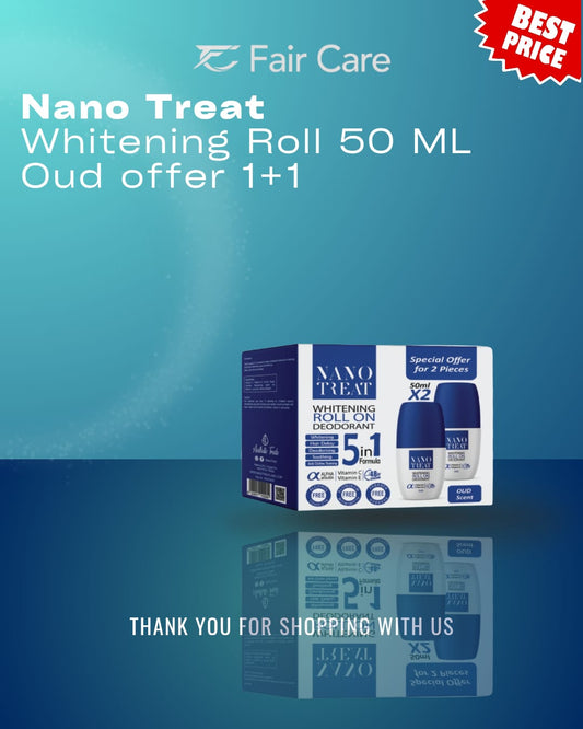 نانوتريت (عود) رول تبييض (50 مل) عرض 1+1