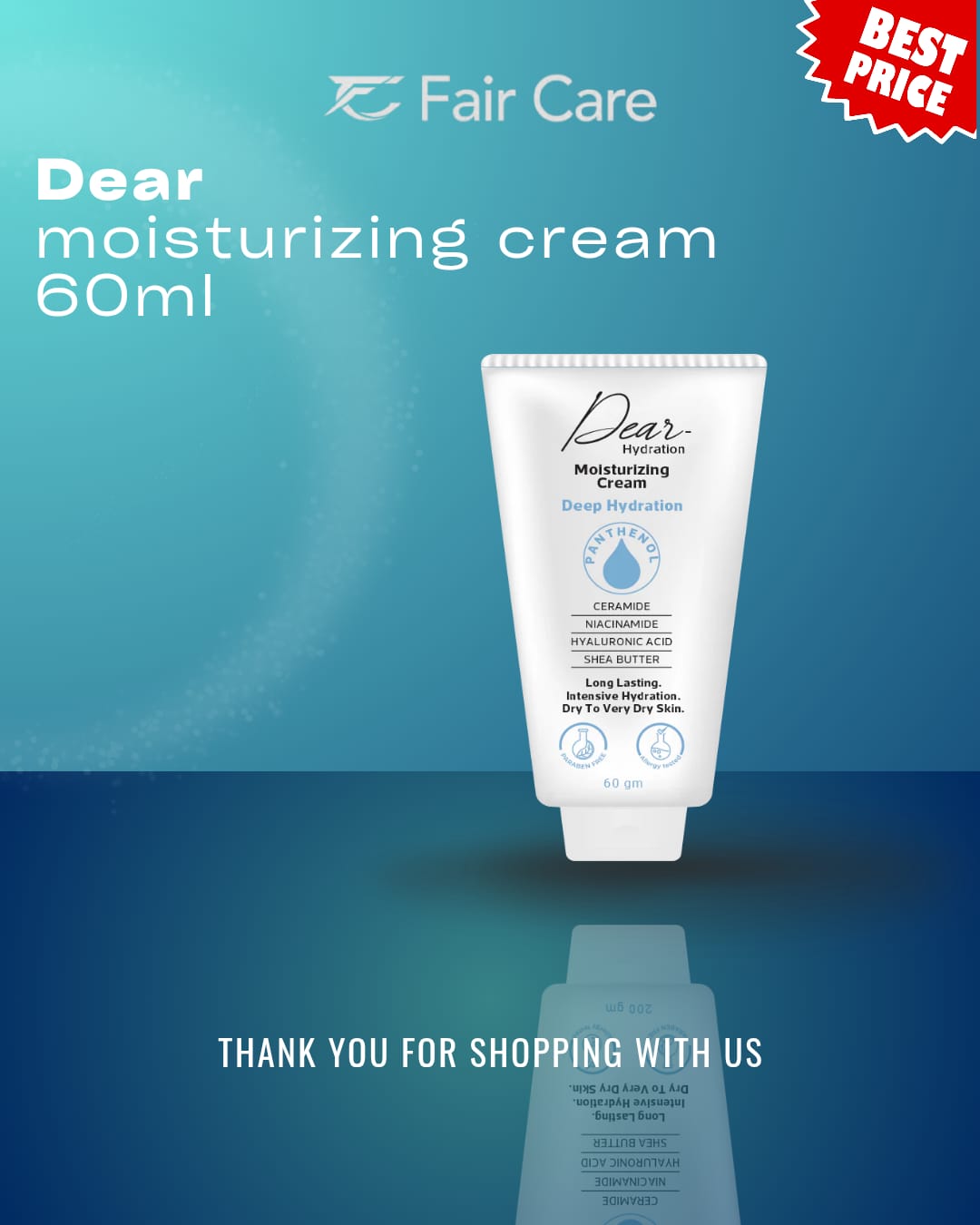 Dear moisturizing cream (60ml)
