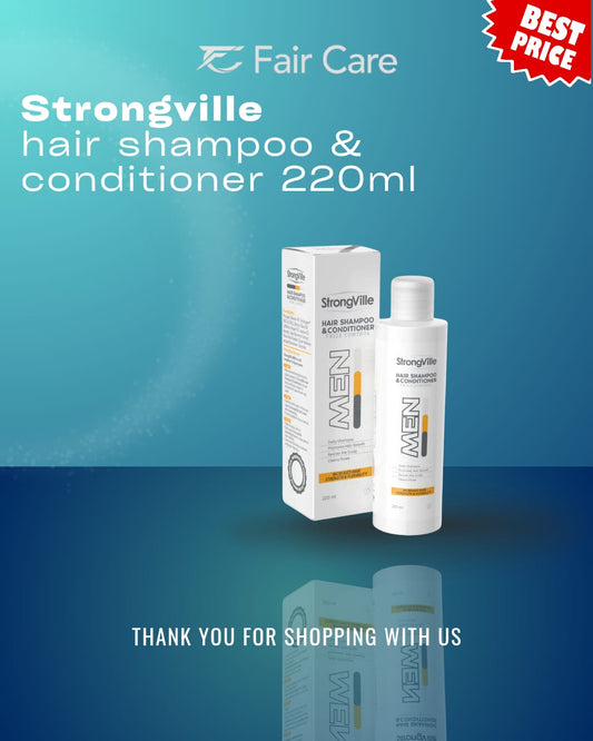 شامبو وبلسم سترونجفيل للشعر (للرجال) 220 مل
