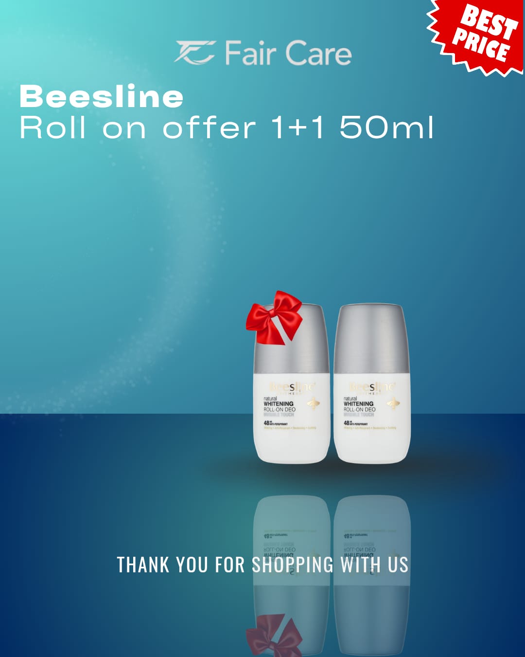 Beesline roll-on offer (1+1) 50ml