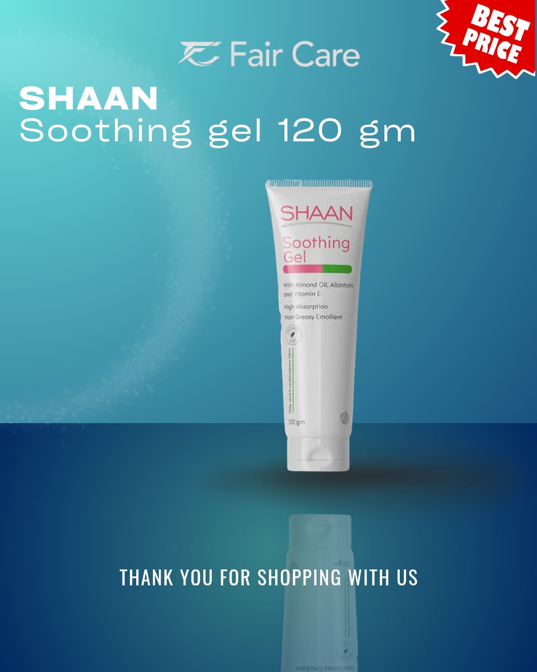 Shaan soothing gel (120gm)