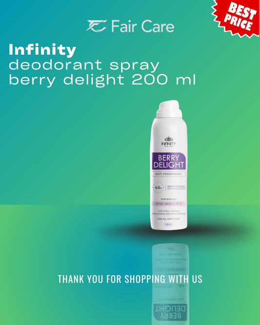 Infinity deodorant spray (berry delight ) 200ml