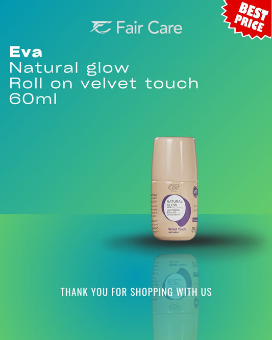Eva Natural Glow Lightening Roll On Deodorant Velvet Touch