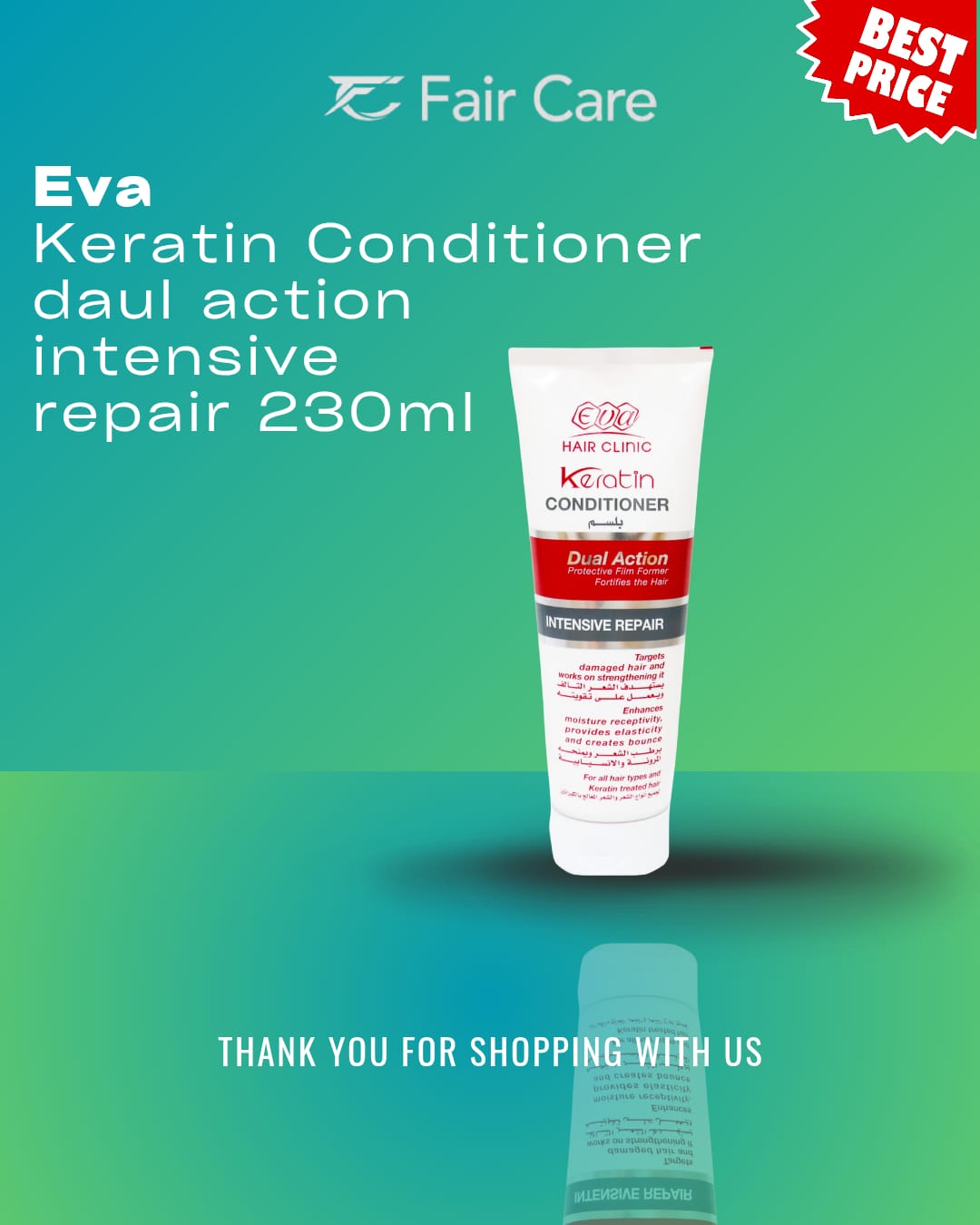 Eva E-Keratin Conditioner - 230 Ml