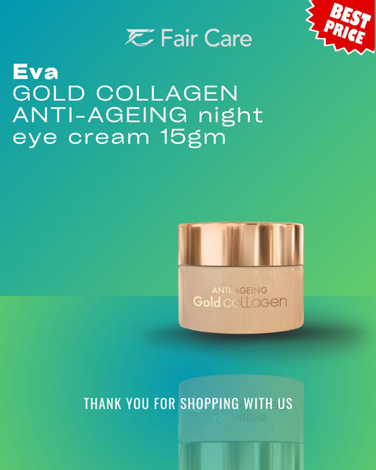 Eva Skin Clinic Gold Collagen Night Eye Contour Cream 15 ml