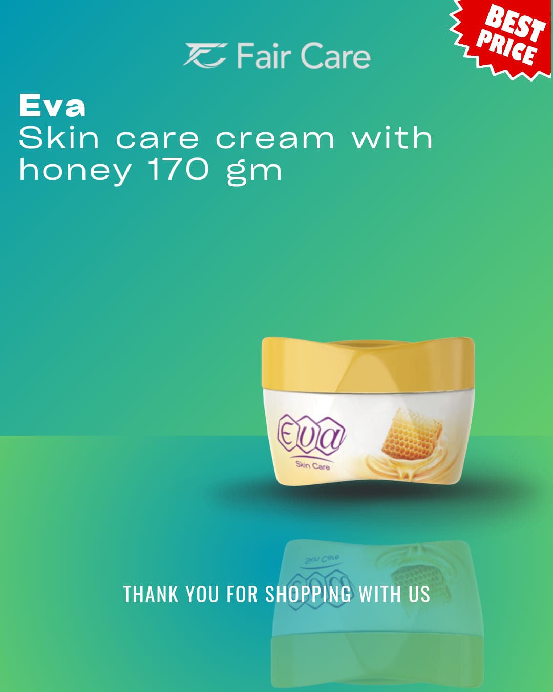 كريم ايفا بالعسل للبشرة العادية 170 جرام