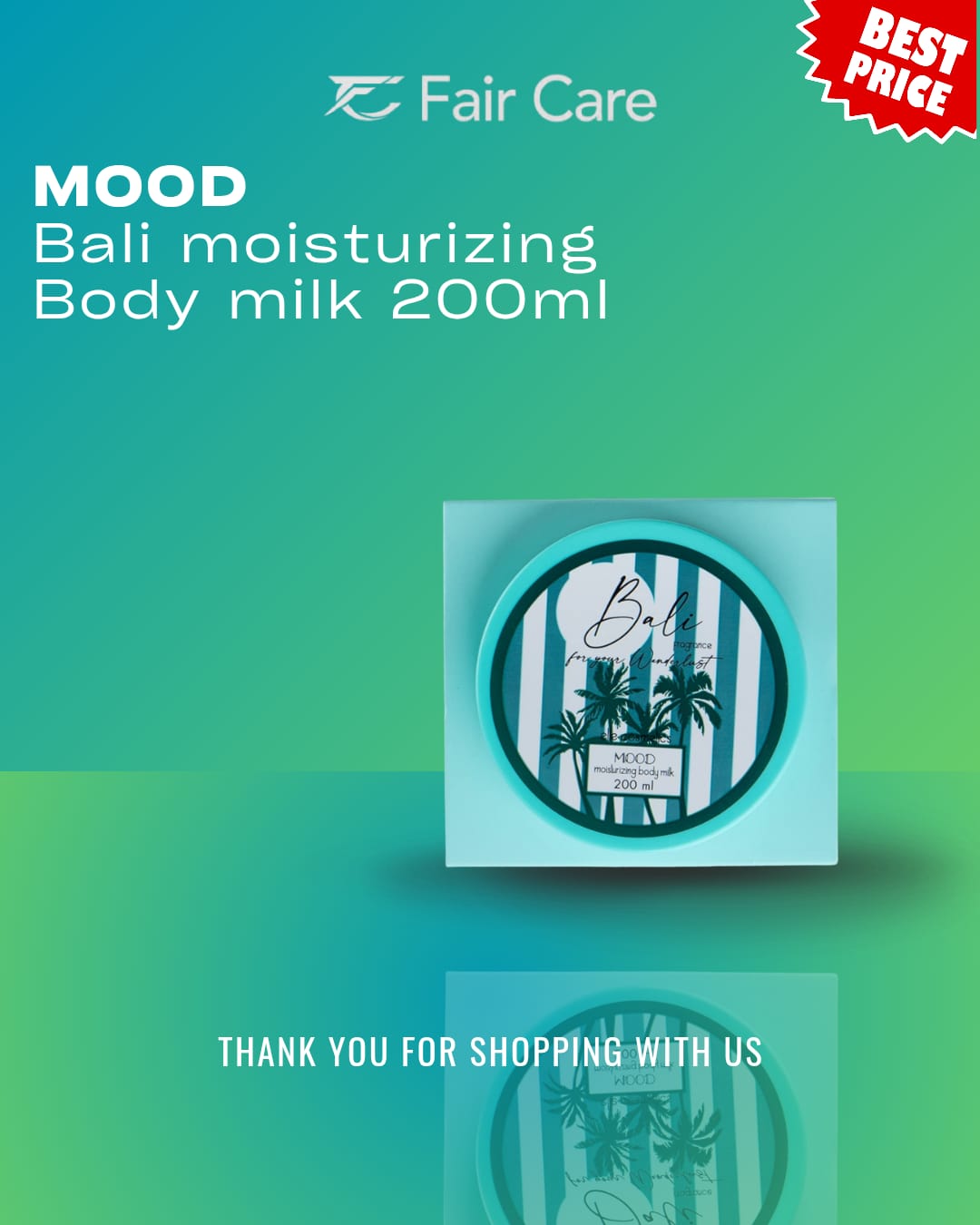 MOOD Bali Exotic Moisturizing Body Milk (200GM)