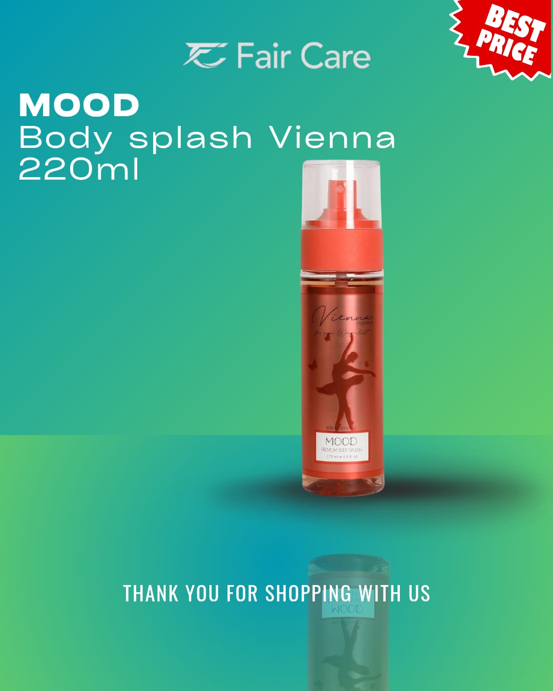 MOOD Vienna Body Splash 220ml