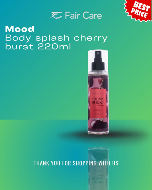 MOOD CHERRY BRUST بخاخ جسم 220 مل