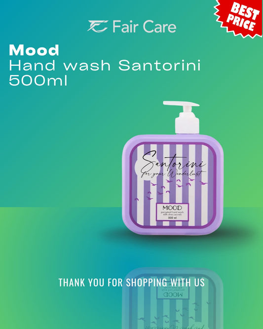 mood Hand Wash Santorini Purple 500ml