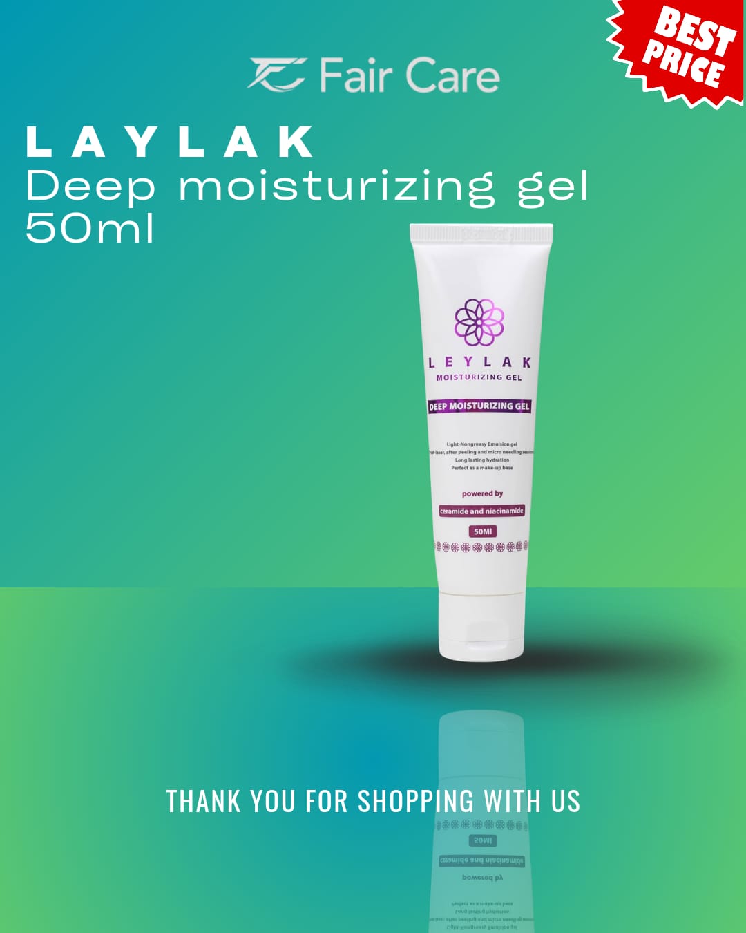 Leylak Moisturizing Gel 50ml
