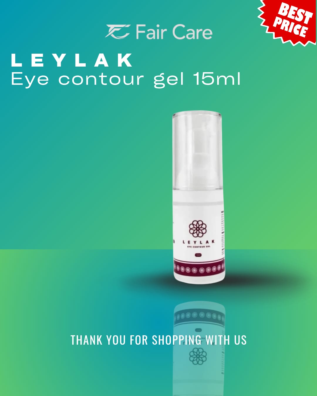 LEYLAK EYE CONTOUR GEL 15ML