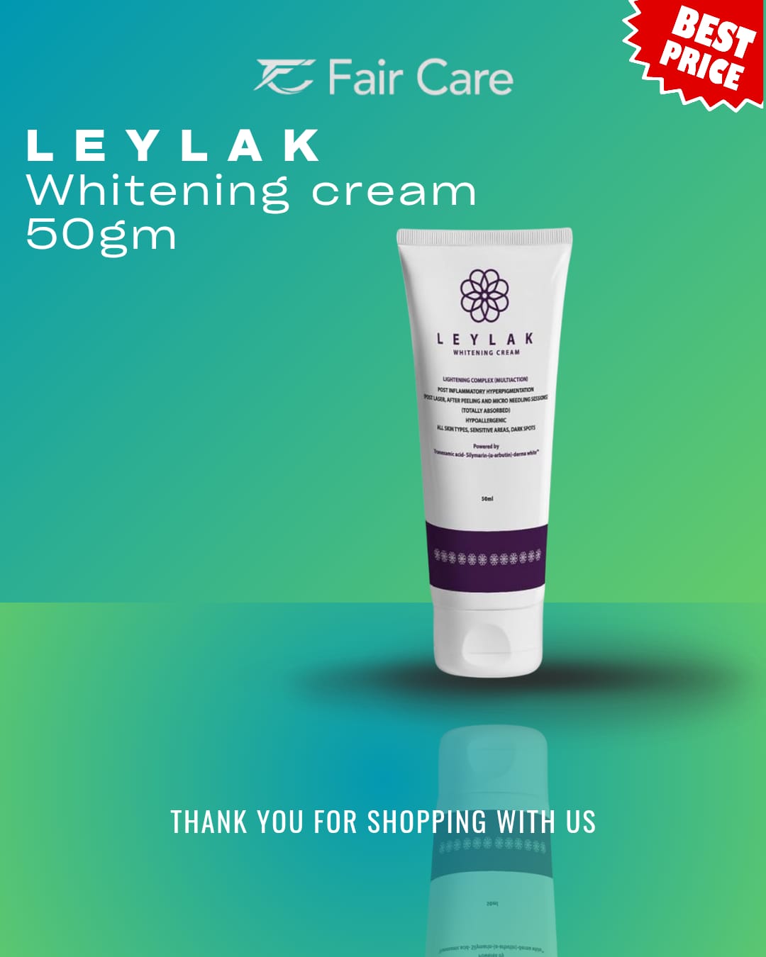 Leylak whitening emulsion