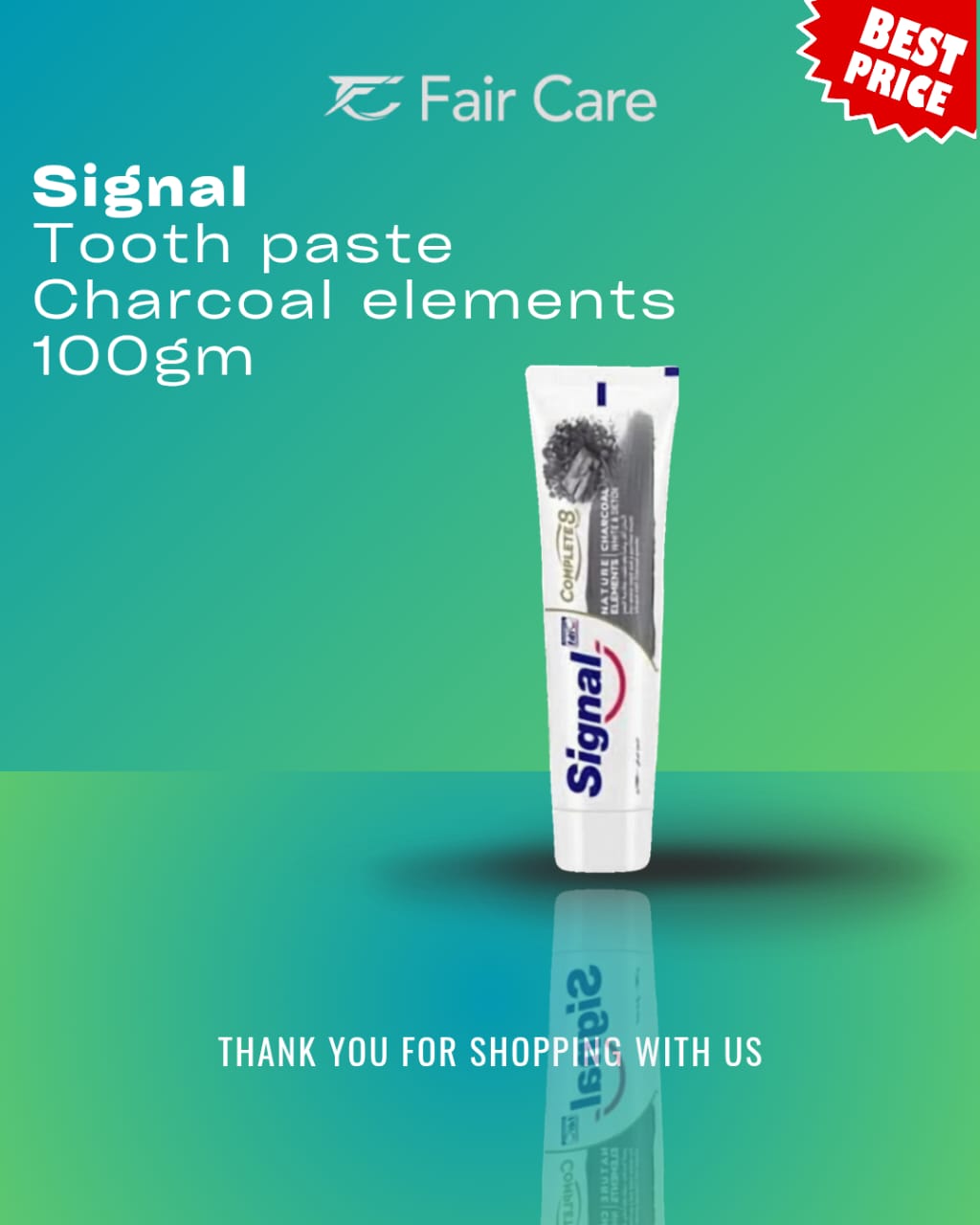 معجون أسنان سيجنال بالفحم 100 جرام