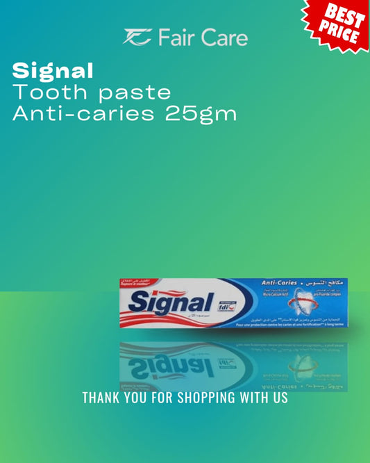 معجون أسنان سيجنال ضد التسوس 25 جرام