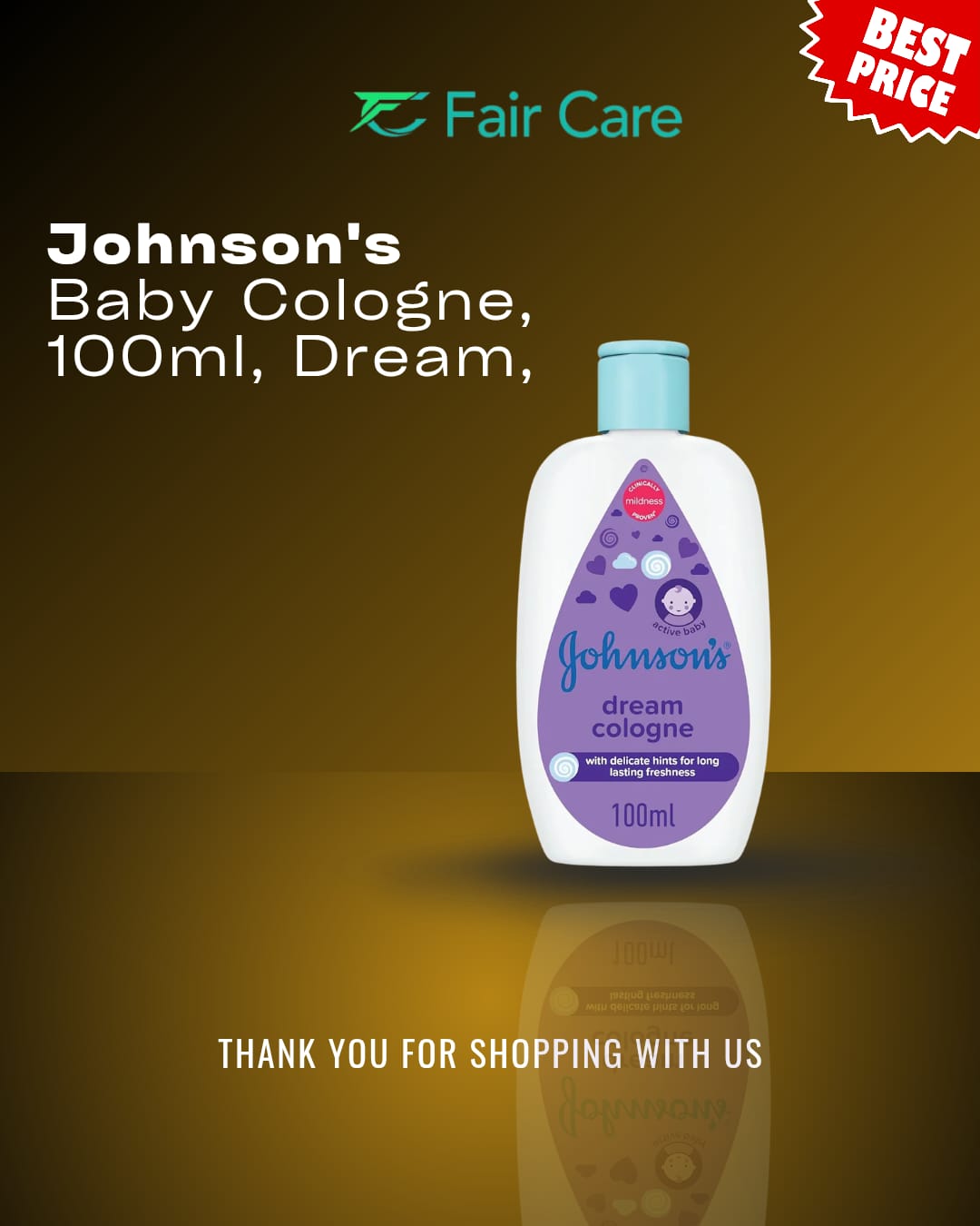Johnson's Dream Cologne For Baby, 100 ML