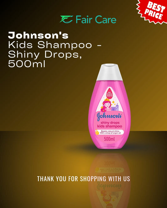 Johnson's Kids Shampoo - Shiny Drops, 500ml