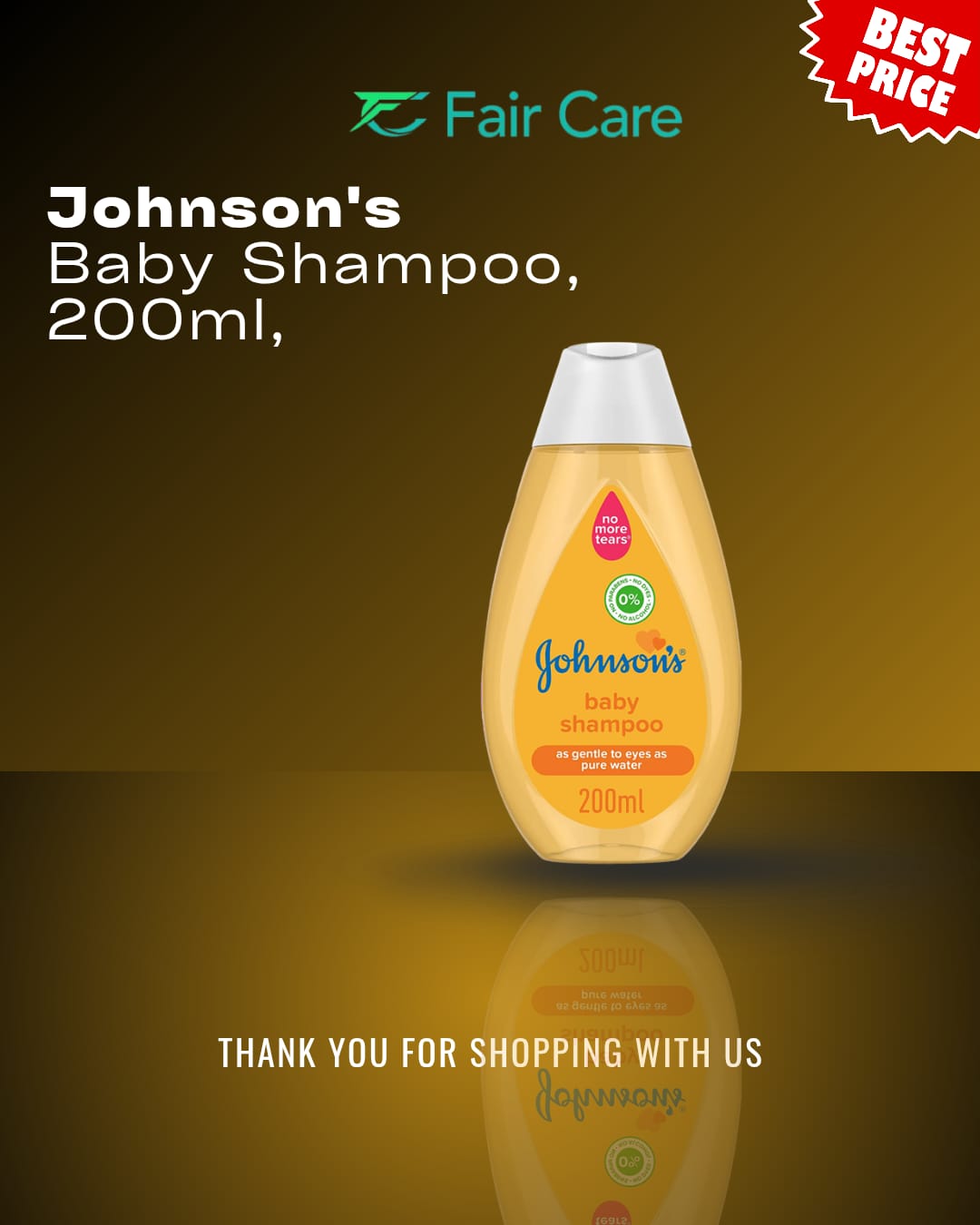 Johnson's Baby Shampoo 200ml