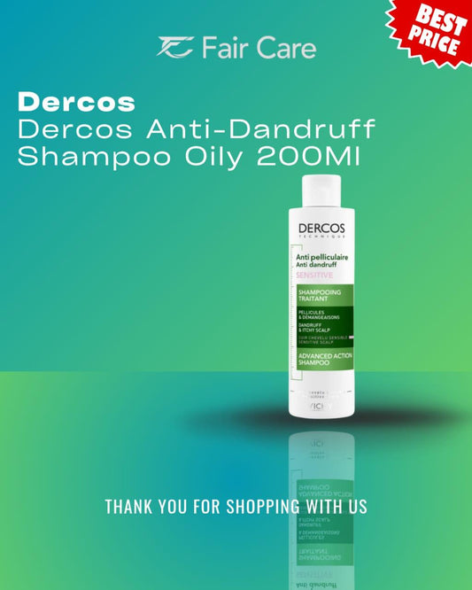 Vichy Dercos Anti-Dandruff Shanpoo Oily 200ml