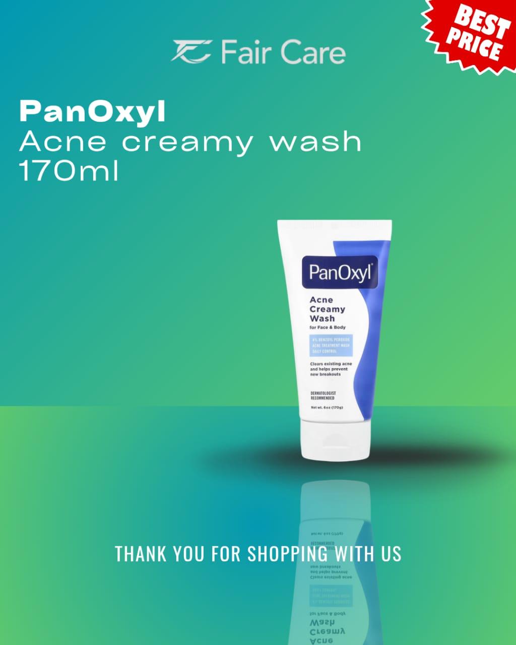 PanOxyl Acne Creamy Wash 170ml