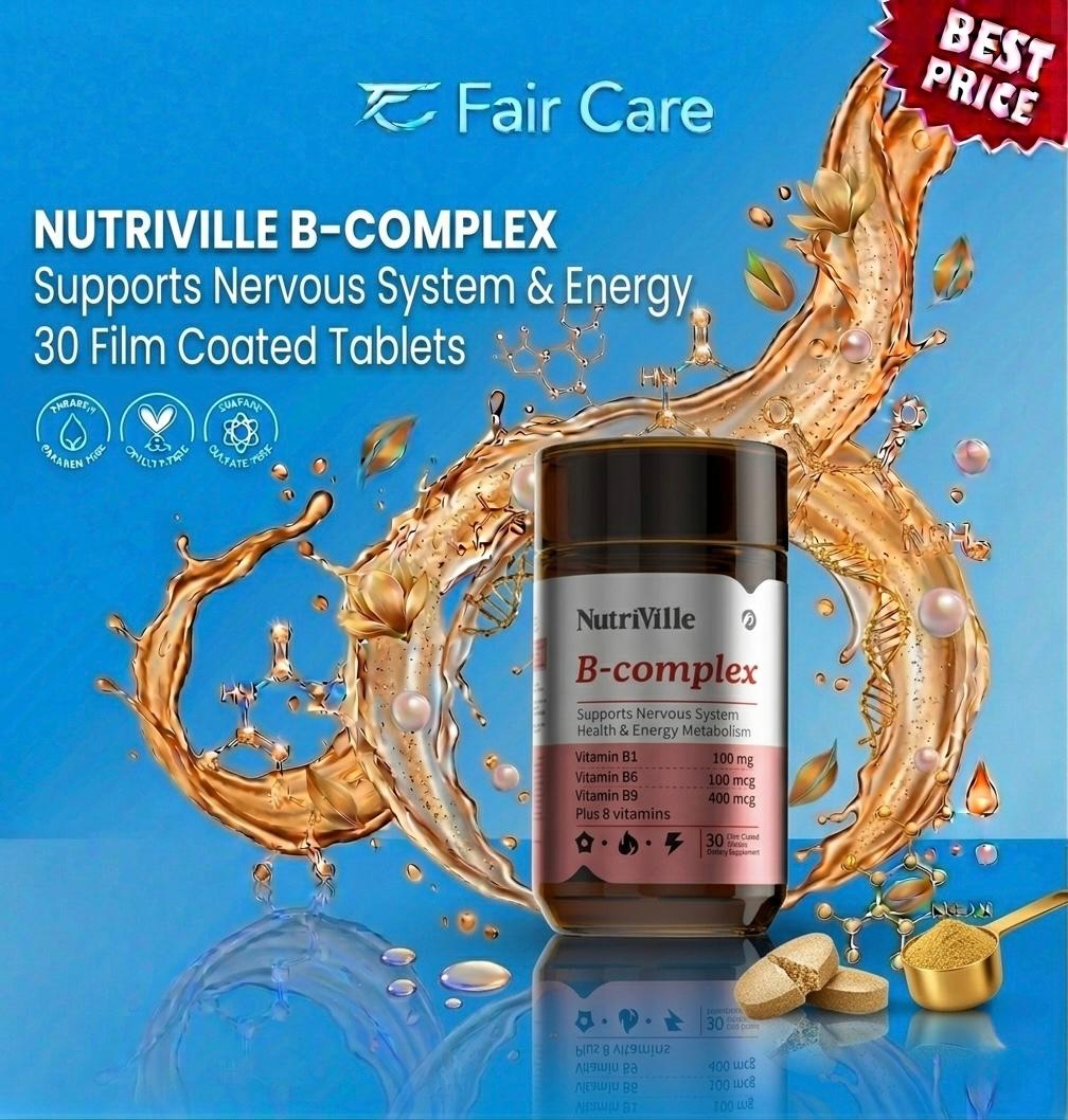 Nutriville B-Complex (30 Film Coated Tablets)