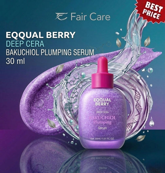 EQQUAL BERRY BAKUCHIOL PLUMPING SERUM (30ML)