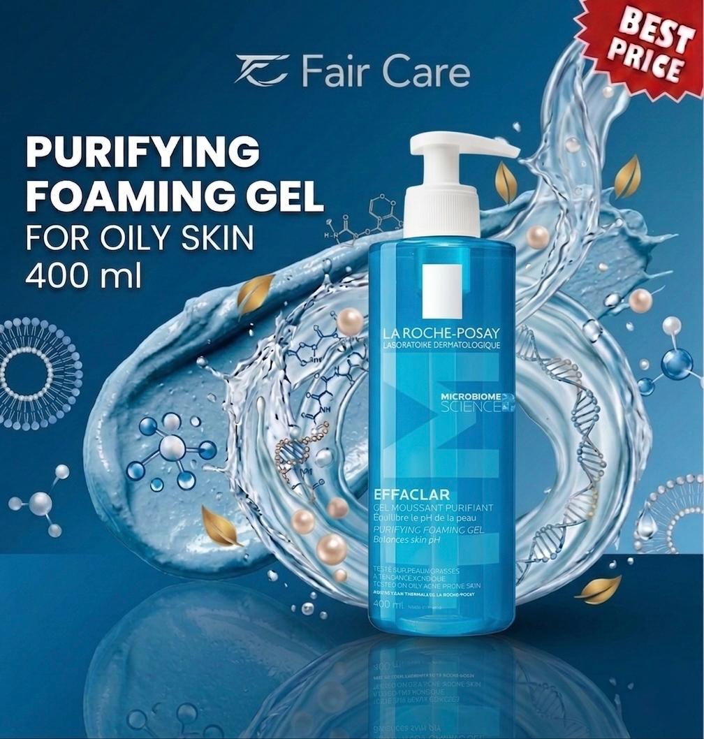 LA ROCHE-POSAY EFFACLAR FOAMING GEL 400 ML