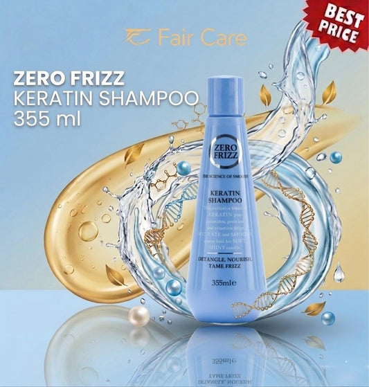 Zero Frizz Keratin Shampoo 355ml