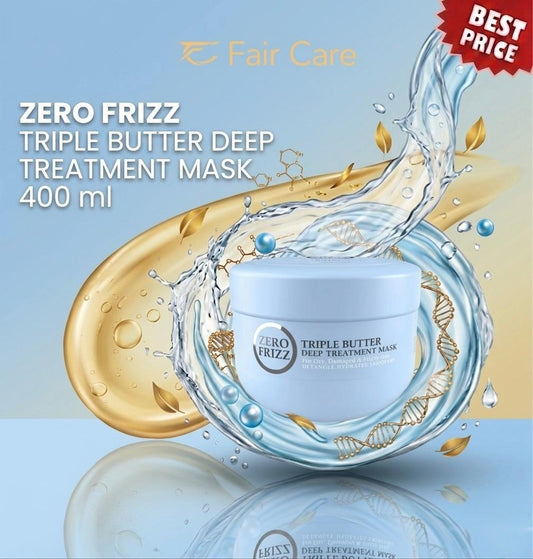 Zero Frizz Triple Butter Deep Treatment Mask 400ml