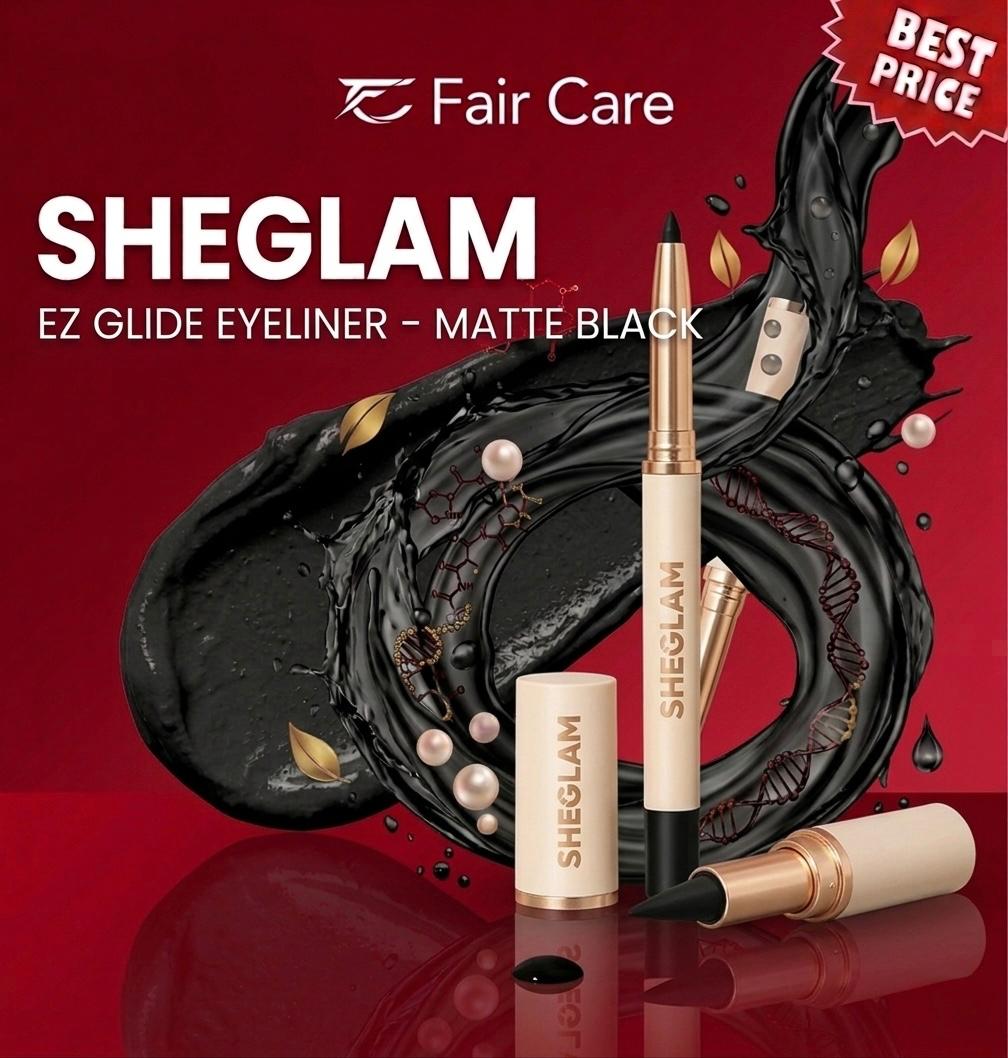 SHEGLAM EZ GLIDE EYELINER MATTE BLACK