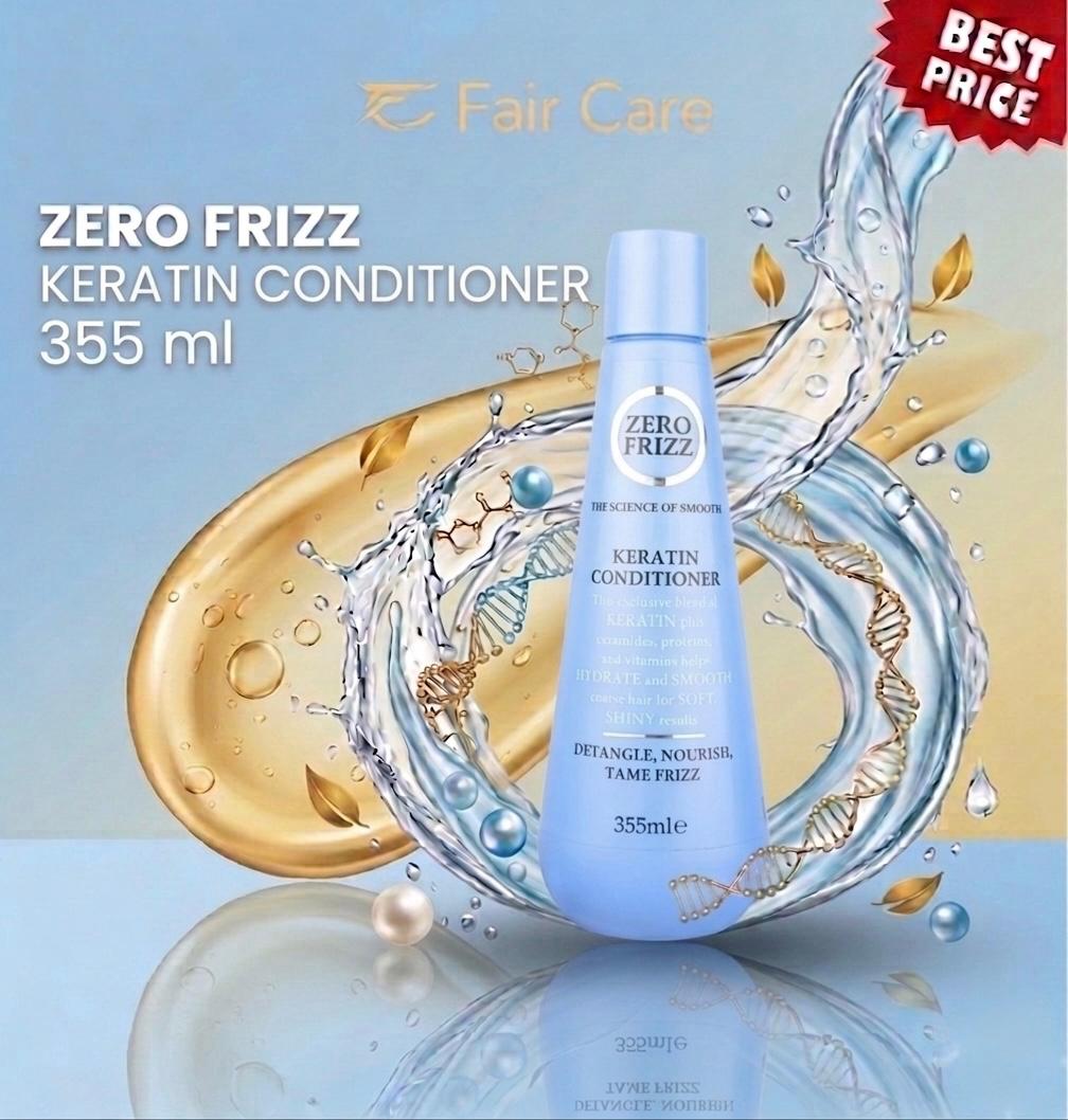 Zero Frizz Keratin Conditioner 355ml
