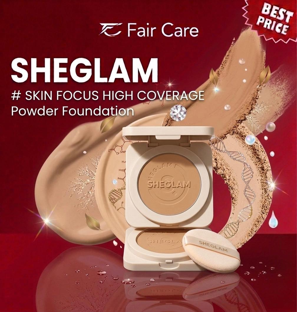 SHEGLAM SKIN FOCUS HIGH COVERAGE FOUNDATION