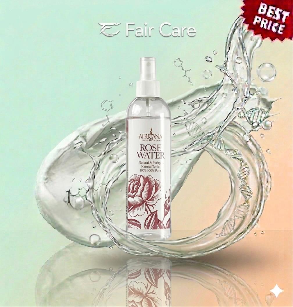 Africana Rose Water Natural Tonic 250ml