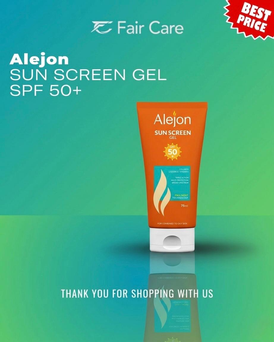 Alejon Sunscreen Gel SPF 50+ 75ml