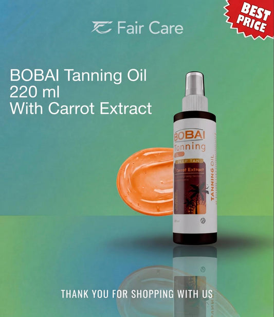Bobai Tanning Oil With Carrot Extract 220ml
