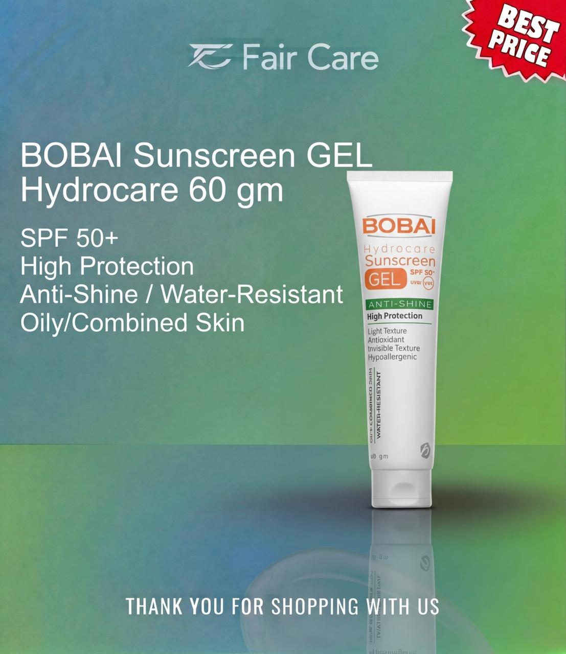 Bobai Sunscreen Gel Hydrocare Anti-Shine 60gm