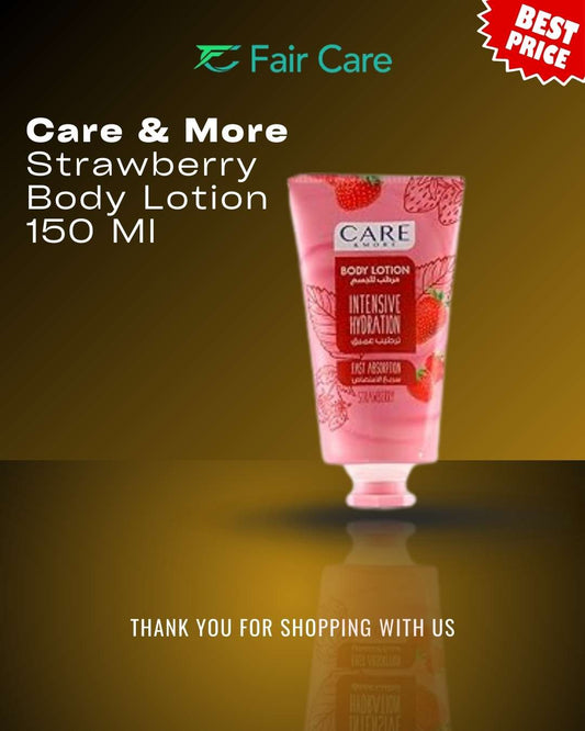 Care & More Strawberry Body Lotion 150ml