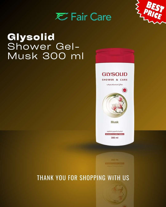 Glysolid Shower  with musk scents 300ml