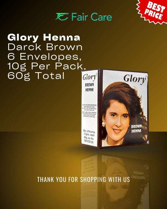 Glory henna (dark brown) 10 gm per pack