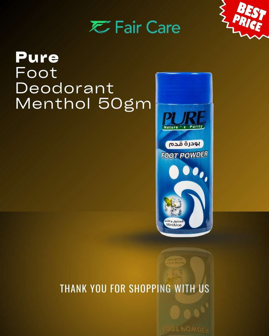 مزيل عرق للقدمين بالنعناع (50 جم)