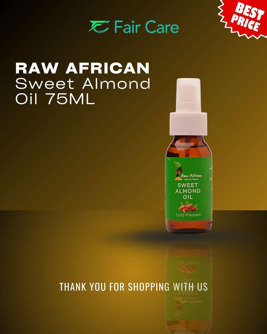 Raw African sweet almond oil (75ml)