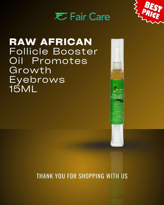 Raw African follicle booster oil promotes growth eyebrows (15ml)