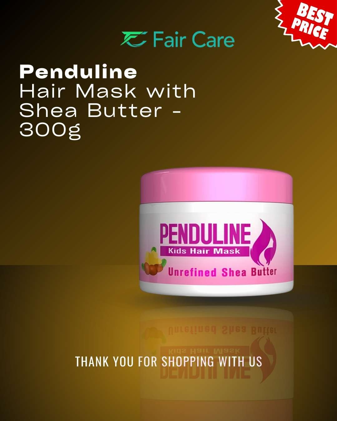 Penduline Kids hair mask with shea butter 300g