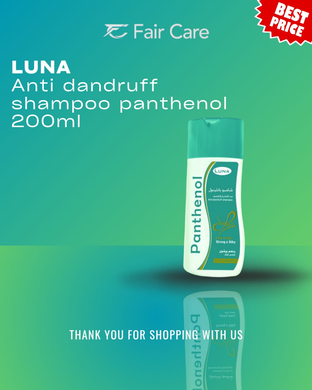 Luna anti dandruff shampoo 200ml