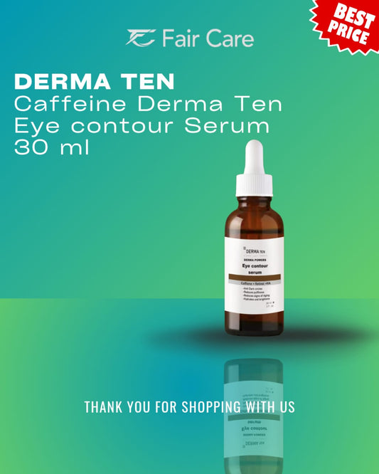 Derma ten caffeine eye contour serum 30ml
